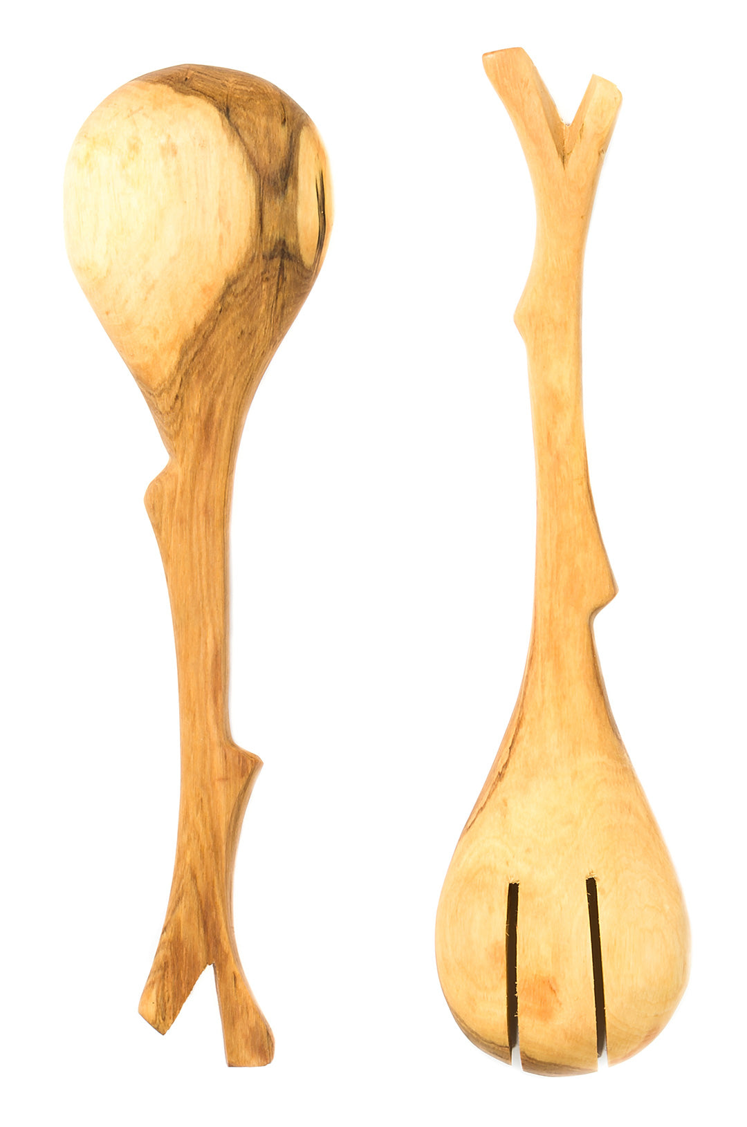 Rustic Branch Handled Serving Set of Two