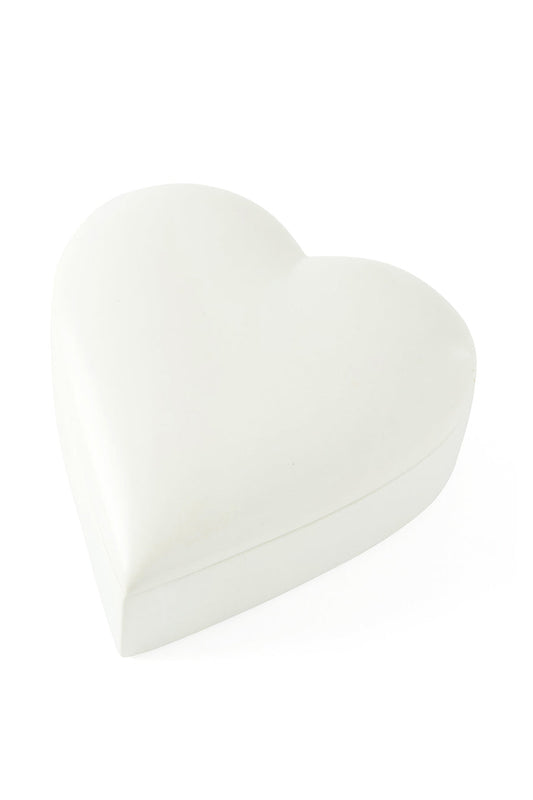 Natural Soapstone Lidded Heart Box