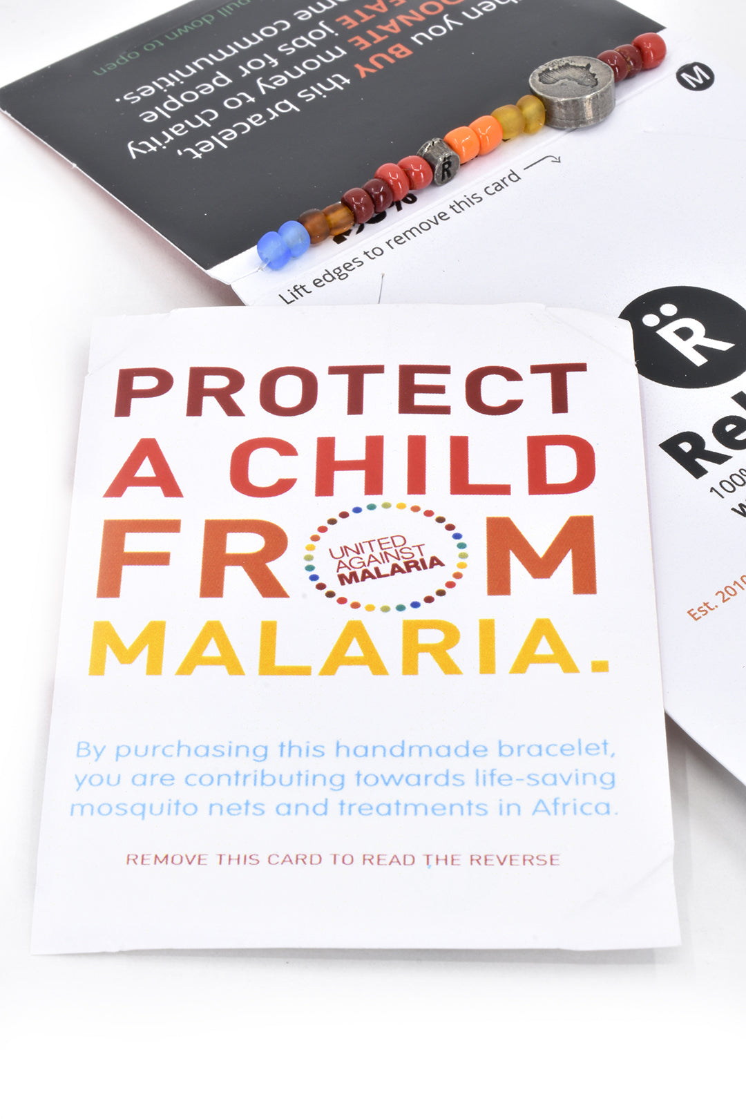 Protect a Child from Malaria South African Relate Cause Bracelet