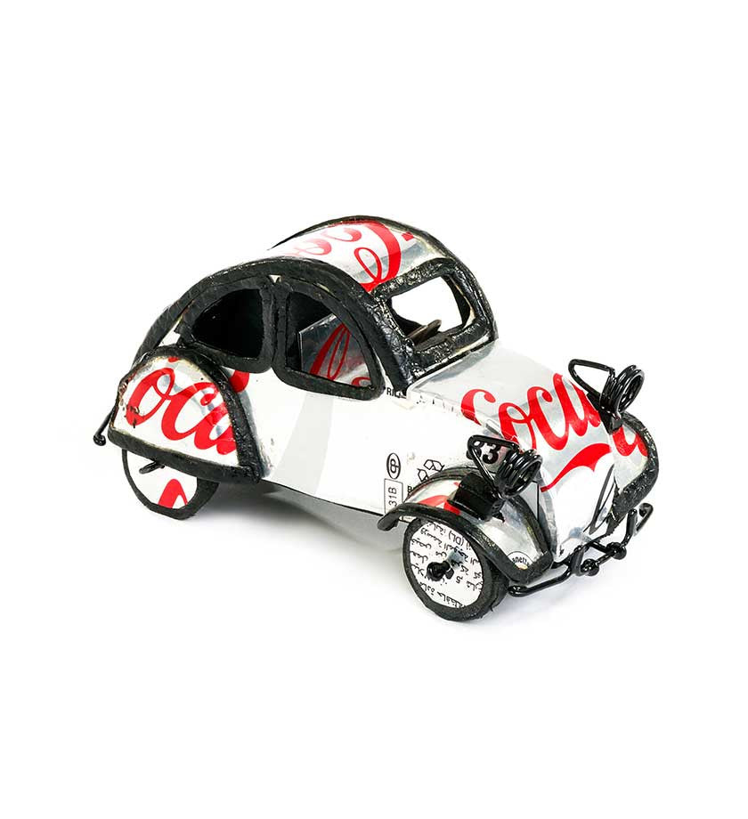 Upcycled Soda Can Car Sculptures from Senegal