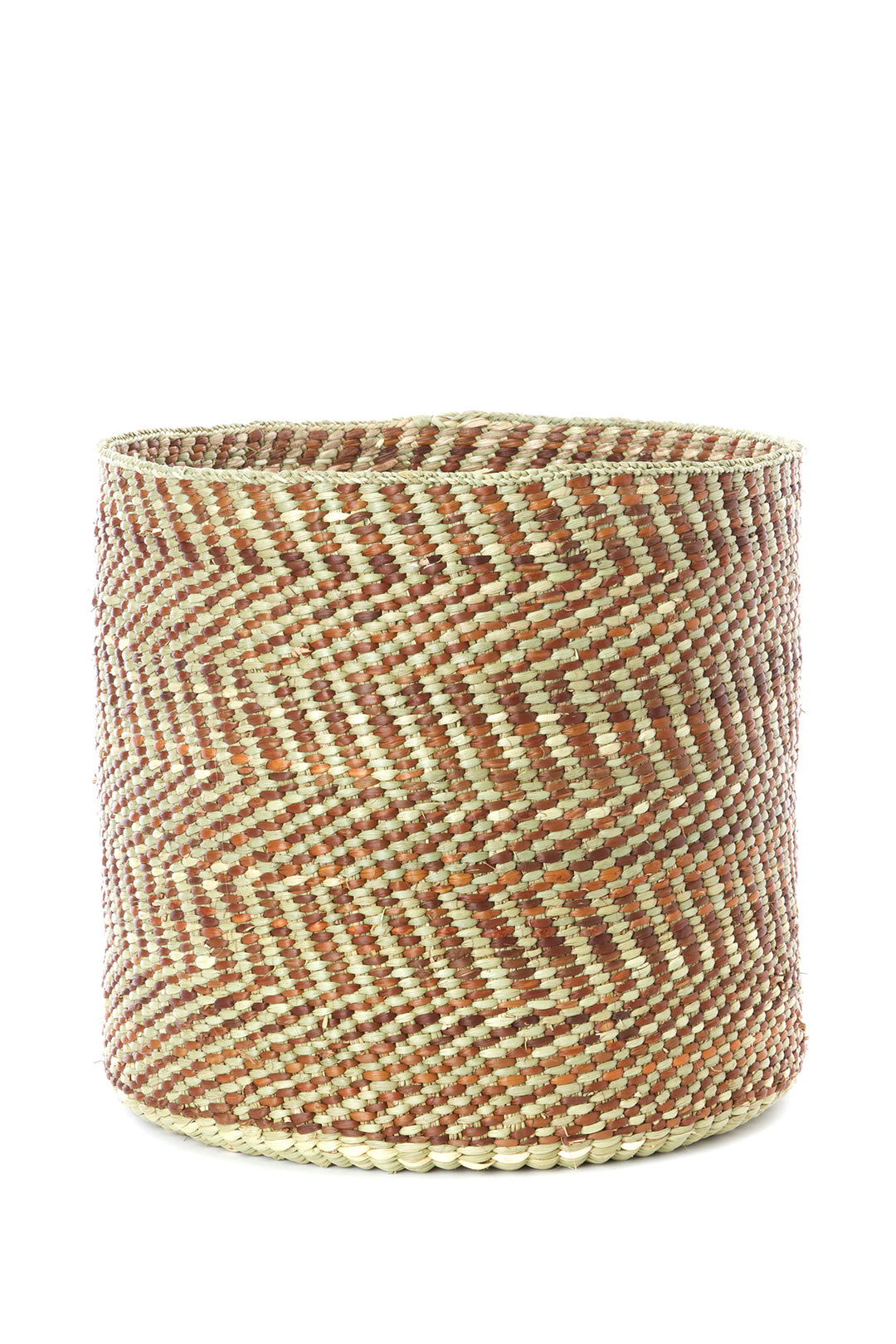 Nutmeg Maila Milulu Reed Basket Medium Nutmeg  Maila Milulu Reed Basket