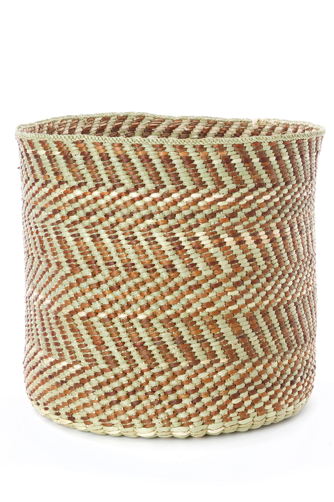 Nutmeg Maila Milulu Reed Basket Large Nutmeg Maila Milulu Reed Basket