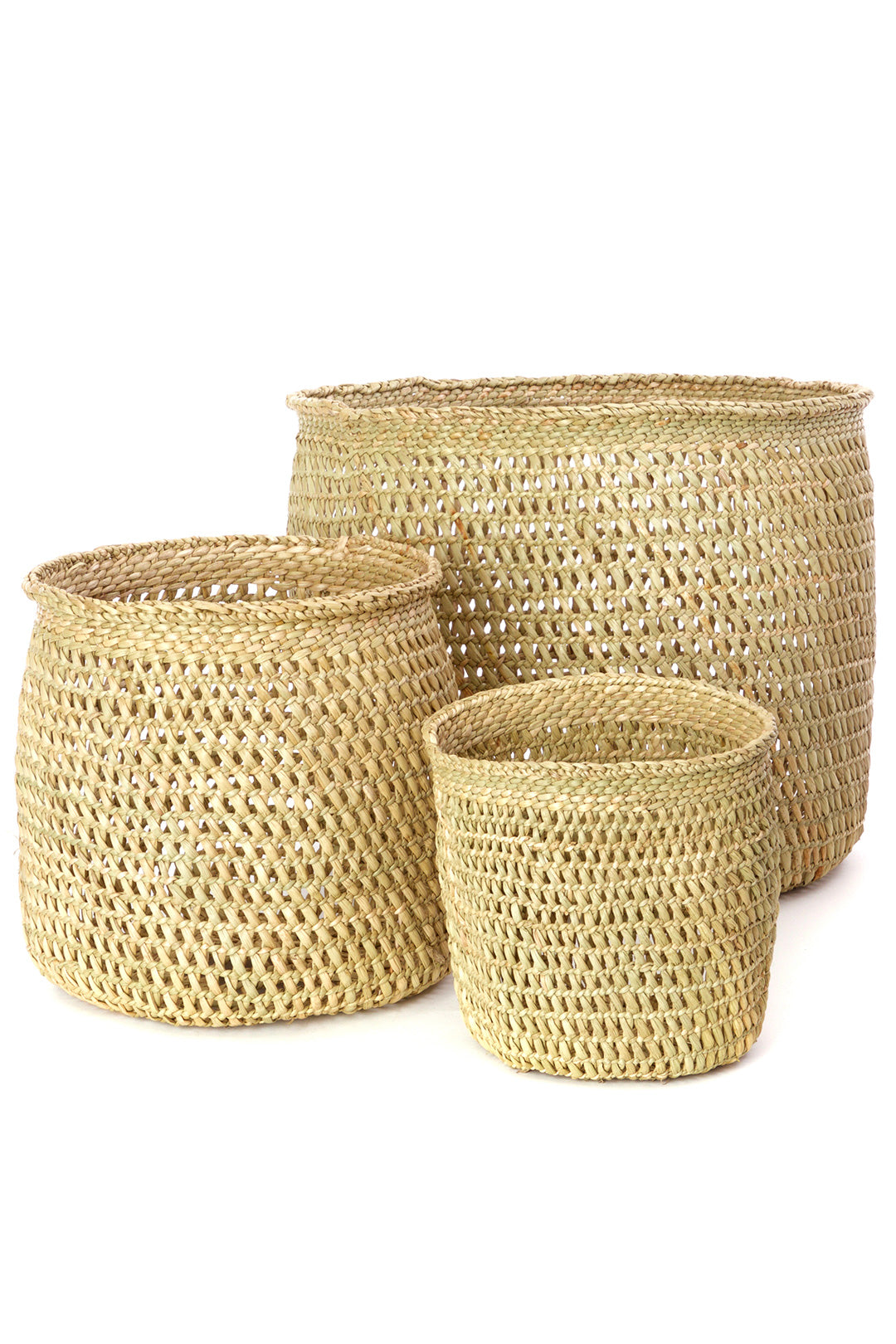 Open Weave Iringa Baskets from Tanzania