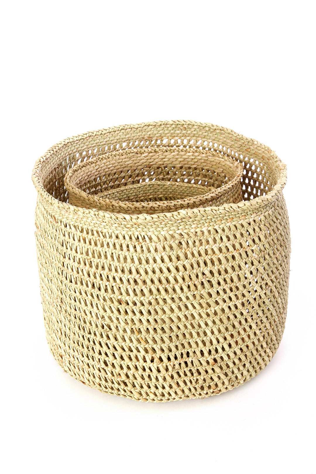 Open Weave Iringa Baskets from Tanzania